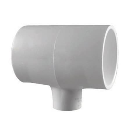 Pinpoint Charlotte Pipe & Foundry PVC024005250 90 deg Schedule 40 PVC Reducing Tee 1.25 x 1.25 x 0.5 in. PI707971